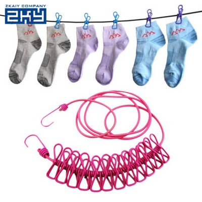 Outdoor Sports Travel Clothesline 3m Hiking Camping Non-slip Windproof Cloth Line Laundry Rope Drying Rope