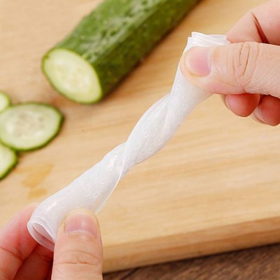 Plastic Free Eco Friendly Reusable Film Stretch Silicone Food Cling Wraps Seal Cover