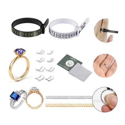 Custom Measuring Jewelry Kit Rings Goldsmith Tools Invisible Ring Sizer Adjuster