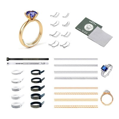 Wholesale Rings Measuring Goldsmith Jewelry Tools Kit Plastic Ring Sizer Adjuster